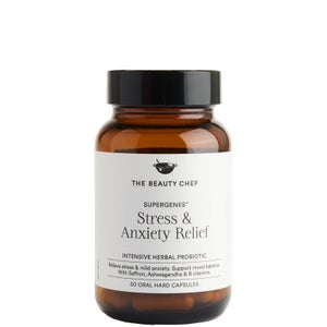 The Beauty Chef Supergenes Stress and Anxiety Relief 50 Capsules