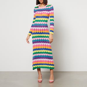 Olivia Rubin Mirabel Cotton-Pointelle Dress