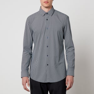 BOSS Black P-HANK-S Checked Jersey Shirt