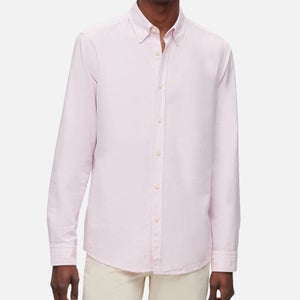 BOSS Orange Rickert Cotton-Blend Long Sleeve Shirt