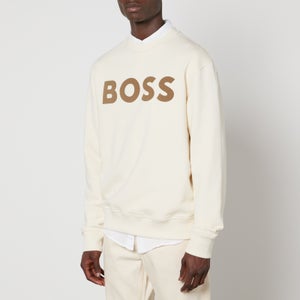 BOSS Orange WeBasic Cotton-Jersey Sweatshirt