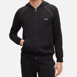 BOSS Bodywear Mix and Match Logo Cotton-Blend Jacket