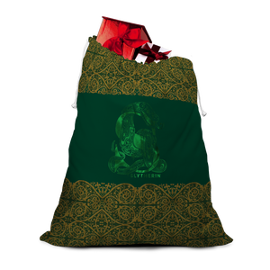 Harry Potter Slytherin Christmas Santa Sack