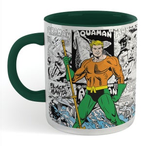 Aquaman Comic Mug - Green