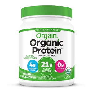 Orgain Organic Plant Protein Powder - Natural Unsweetened 720g