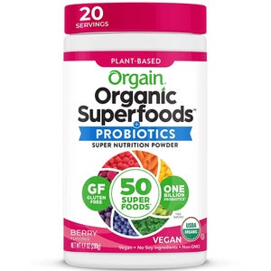 Orgain Organic Berry Superfoods Powder with Probiotics - 280g