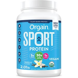 Orgain Sport Protein Organic Plant Based Powder - Vanilla 912g