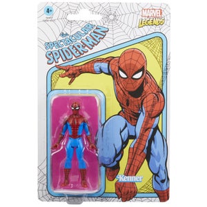 Marvel Legends Series Retro 375 Collection Spider-Man, 9,5 cm große Action-Figur