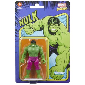 Marvel Legends Series Retro 375 Collection Hulk, actiefiguren van 9,5 cm