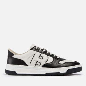 BOSS Men's Baltimore Faux Leather Trainers