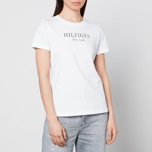 Tommy Hilfiger Foil Logo Cotton-Jersey T-Shirt