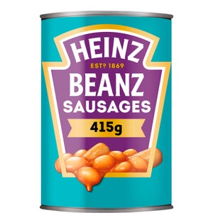 Heinz Beanz with (Gluten Free) Pork Sausages 415g