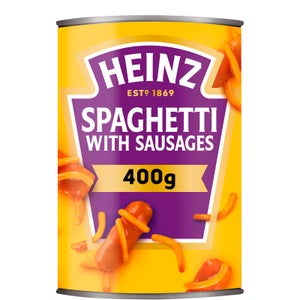 Heinz Spaghetti with Pork Sausages 415g