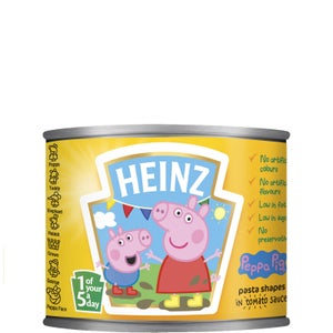 Heinz Peppa Pig Pasta Shapes 205g