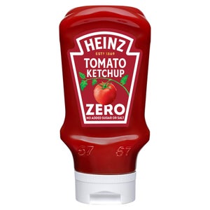 Heinz Tomato Ketchup Zero Added Sugar & Salt 400ml