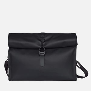 Rains Rolltop Coated-Shell Messenger Bag