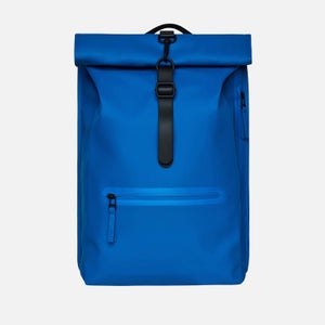 Rains Rolltop Coated Shell Backpack