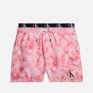 Calvin Klein Swimwear Nylon Double Waistband Swimming Shorts
