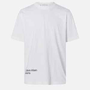 Calvin Klein Jeans Blurred Graphic Cotton T-Shirt
