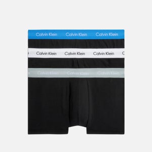 Calvin Klein 3-Pack Cotton-Blend Low-Rise Trunks
