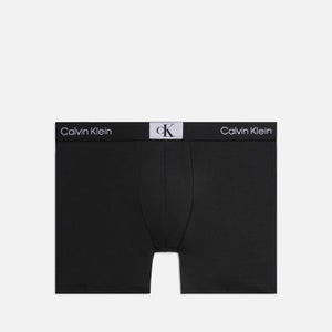 Calvin Klein Logo Waistband Cotton-Blend Boxer Briefs