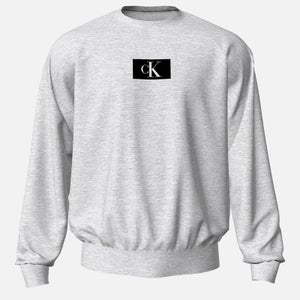 Calvin Klein Logo Lounge Cotton Sweatshirt