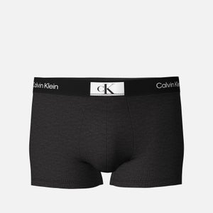 Calvin Klein Logo Cotton-Blend Trunks