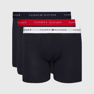 Tommy Hilfiger Three-Pack Stretch-Cotton Boxer Briefs