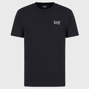 EA7 Core Identity Logo-Print Cotton T-Shirt