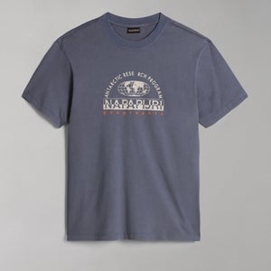 Napapijri Macas Logo-Printed Cotton-Jersey T-Shirt