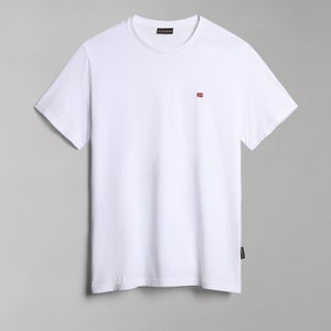 Napapijri Salis Logo-Embroidered Cotton-Jersey T-Shirt