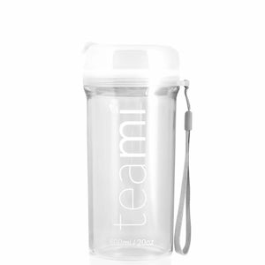Teami Tea Tumbler - 560 ml, BPA Free Plastic - White