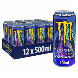 Monster Energy Drink Lewis Hamilton Zero 12 x 500ml