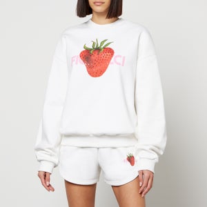 Fiorucci Strawberry Organic Cotton-Jersey Sweatshirt