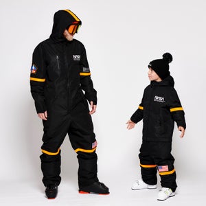Black Nasa Snow Suit Twinning Set