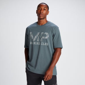 Męski bawełniany T-Shirt oversize z kolekcji Tempo MP – Slate Grey