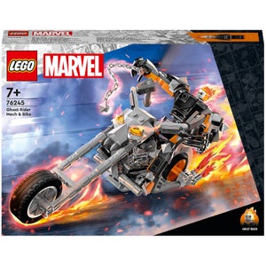 LEGO Superheroes: Marvel Ghost Rider Mech Comic Set (76245)