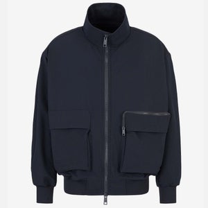 Armani Exchange Seersucker Tech Zip Jacket
