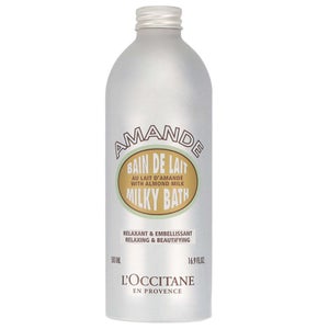 L'OCCITANE  Almond Relaxing and Moisturizing Milky Bath 500ml