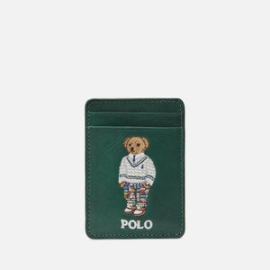 Polo Ralph Lauren Embroidered Leather Phone Card Case