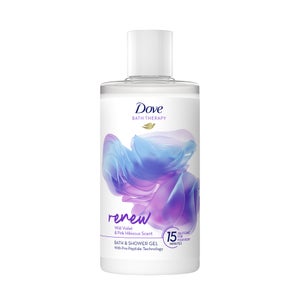 Dove Bath Therapy Bad- und Duschgele „Renew”