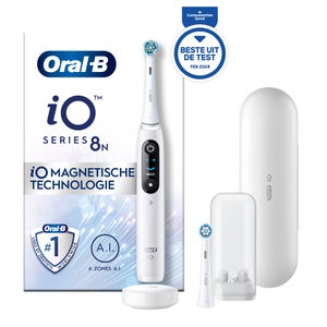 Oral-B iO 8N Elektrische Tandenborstel Wit