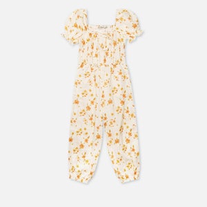 The New Society Kids' Fiorella Cotton-Gauze Jumpsuit