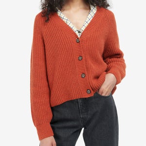 Barbour Devon Cotton-Blend Cardigan