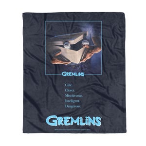 Gremlins Movie Poster Fleece Blanket