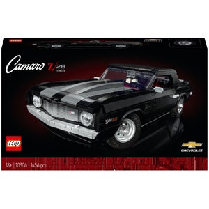 LEGO Icons Chevrolet Camaro Z28, Maquette à Construire de Voiture, Muscle Car, Adultes (10304)