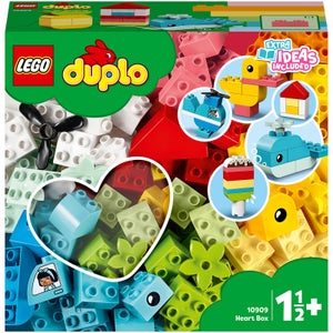 LEGO DUPLO Classic:: Heart Box Bricks Toy for Toddlers (10909)