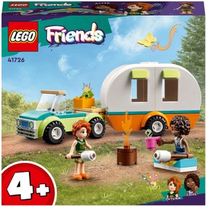 LEGO Friends: Les Vacances en Caravane, Jouet Camping-Car avec Voiture, Enfants 4 Ans (41726)