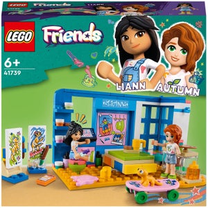 LEGO Friends: La Chambre de Liann, Jouet de Maison Mini-Poupées, pour Enfants 6 Ans (41739)
