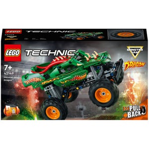 LEGO Technic: Monster Jam Dragon, Monster Truck-Spielzeug 2in1-Set (42149)